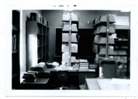 Photograph of library storage.