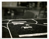 "Aerial view from the East of Scale Model UAH, January 1968."