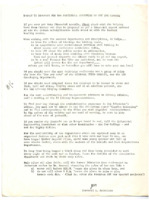 "Things to Remember for the Successful Operation of the UAH Library."