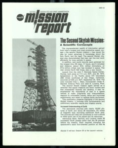 NASA "m!ssion report The Second Skylab Mission."