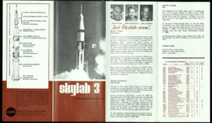 "skylab 3 SCIENCE &amp; ENGINEERING IN ORBIT" brochure.