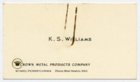 Group of documents pertaining to Crown Metal Products Company products and price examinations.
