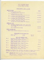 Price list of Arrow Development rides and equipment.