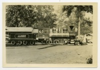 Side view of the "Albert" train ride.