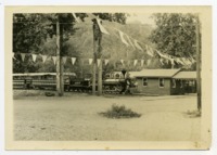 "Albert" train ride with depot.
