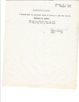 Edwin D. Burwell's certificate of Statement of Service.
