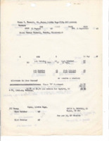Receipt from 1108th Engineer Combat Group to Edwin Burwell for October of 1943.