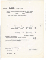 Receipt from 1108th Engineer Combat Group to Edwin Burwell for January of 1944.