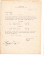 Special Orders for combined field training in the Carolina Maneuver Area.