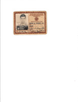 Major Edwin D. Burwell Jr. Army Identification Card.