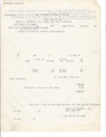 Pay voucher for Edwin D. Burwell Jr. for November 1944.