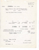 Pay voucher for Edwin D. Burwell Jr. for December 1943.