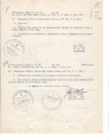 Approval for Dispatch of Edwin D. Burwell Jr.