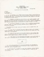 "Annex #1 to accompany March Order No. 1".