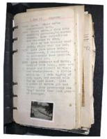 Excerpt from Col. Kingsley Andersson's journal.