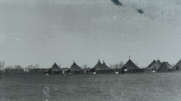 Photograph of 95th Evacuation Hospital tents.