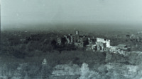 Photograph from above the area around the 300th General Hospital in Naples, Italy.