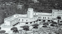 Photograph of the the 300th General Hospital in Naples, Italy from above.