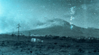 Photograph of a mountain near Naples, Italy.