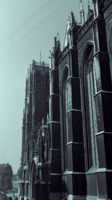 Photograph of St. Michael and St. Gudula's Cathedral, Brussels, Belgium.