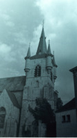 Photograph of a church near Antwerp, Belgium.