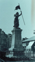 Statue of Joan of Arc in Compiègne, France.