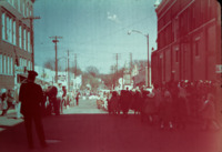 Scene from a parade on Washington St. in downtown Huntsville.