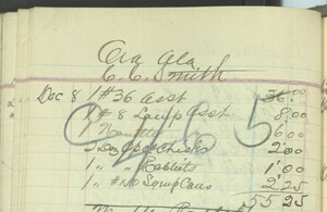 No. 36 assortment and No. 8 lamp assortment, December 8, 1903.