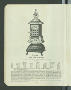 Anchor Stove and Range Co. stove catalog, 1904.